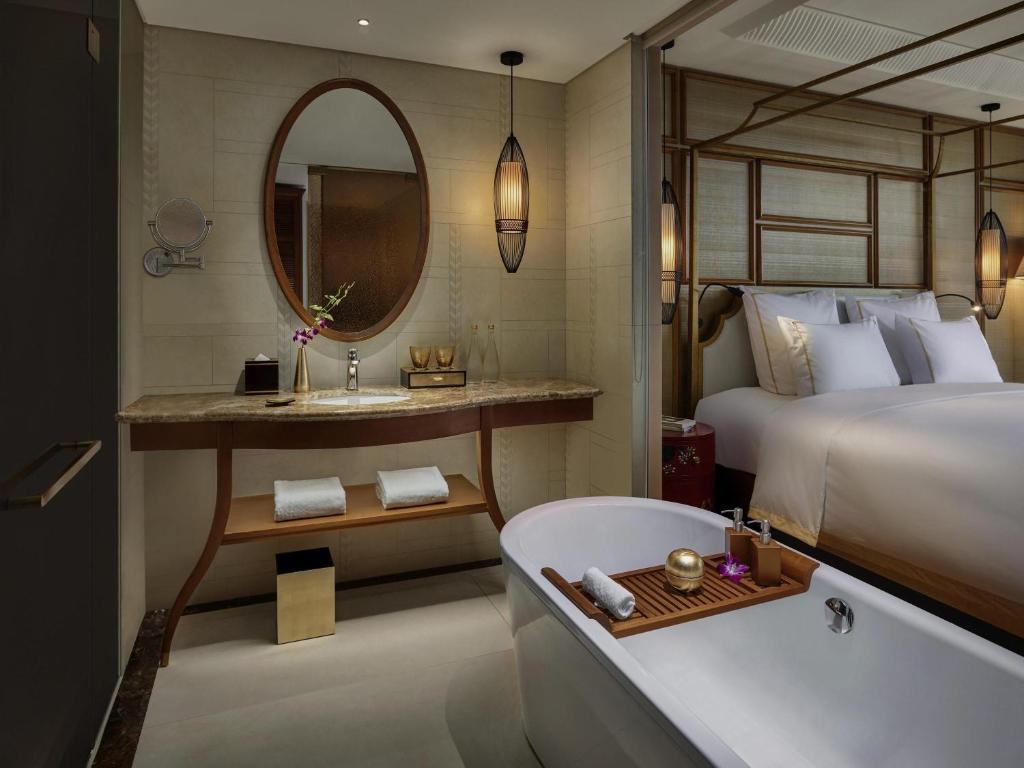 Phòng Executive 2 Giường Đơn Với Quyền Sử Dụng Lounge – Tầng Cao