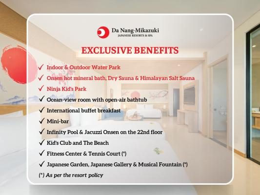Special Offer – Family Room with Ocean View – Onsen & Water Park Inclusive