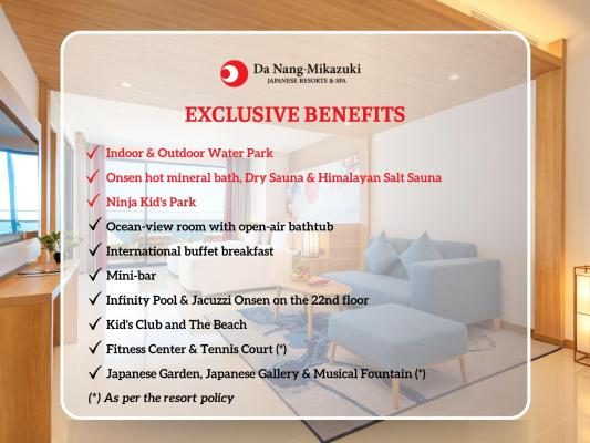 Special Offer – Premium Family Panoramic Ocean – Quad room, Onsen & Water Park Inclusive
