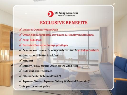 Special Offer – Senior Suite Panoramic Ocean View – Onsen & Water Park Inclusive
