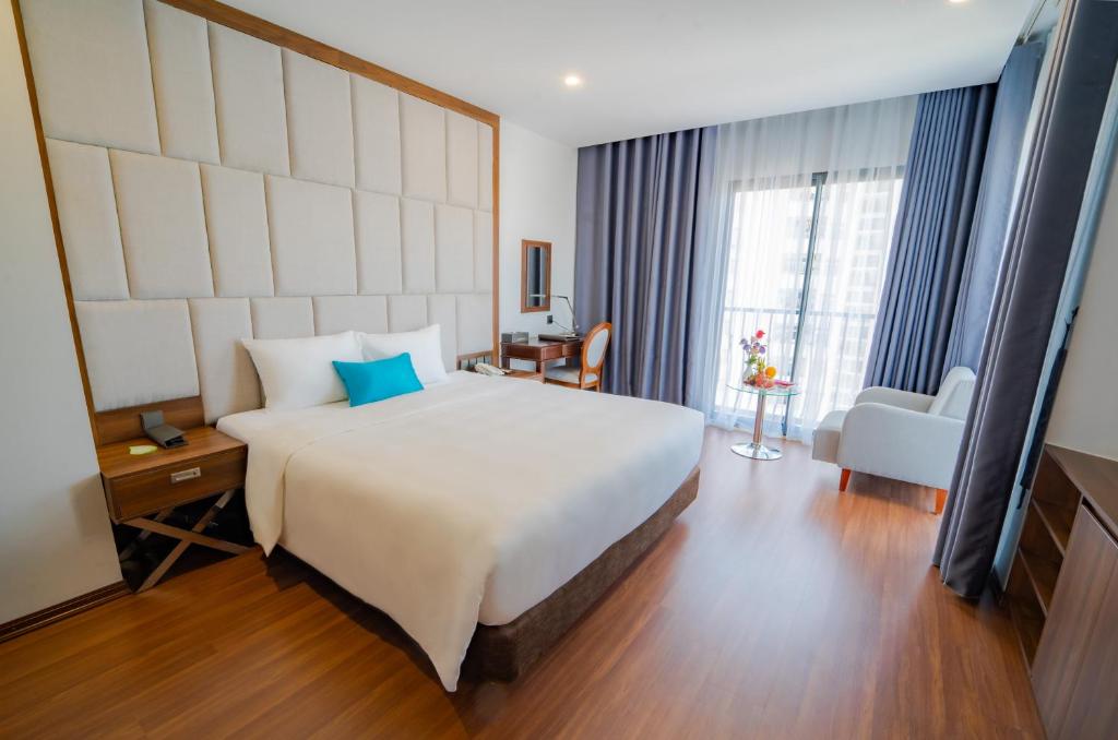 Phòng Có Giường Cỡ Queen Nhìn Ra Biển