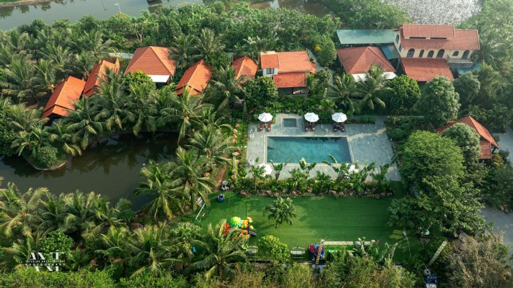 Phòng Giường Đôi Nhìn Ra Vườn