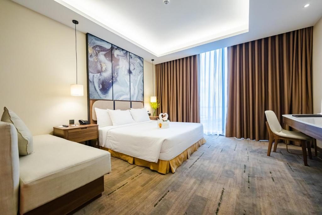 Phòng Deluxe Giường Đôi Nhìn Ra Biển