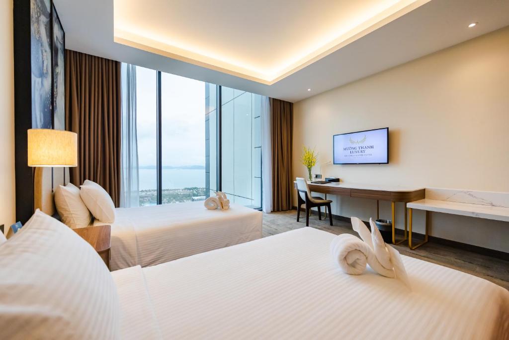 Phòng Deluxe 2 Giường Đơn Nhìn Ra Biển