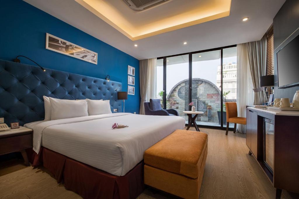 Phòng Deluxe Giường Đôi/2 Giường Đơn Nhìn Ra Thành Phố