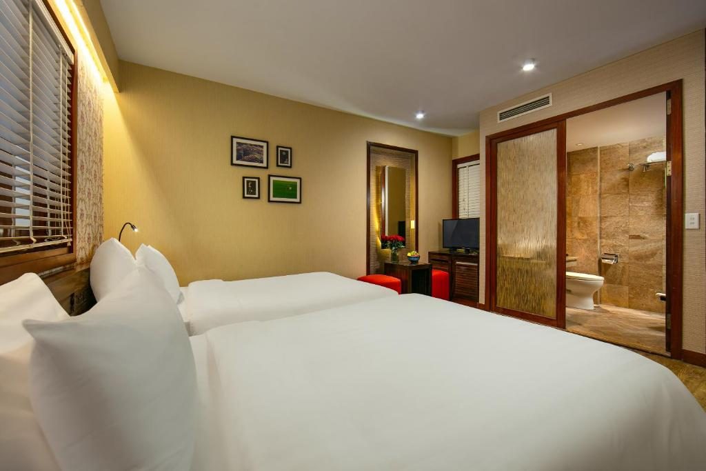 Phòng Deluxe 2 Giường Đơn
