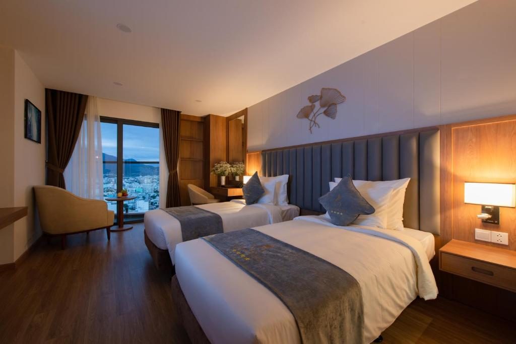 Phòng Superior 2 Giường Đơn Nhìn ra Thành phố