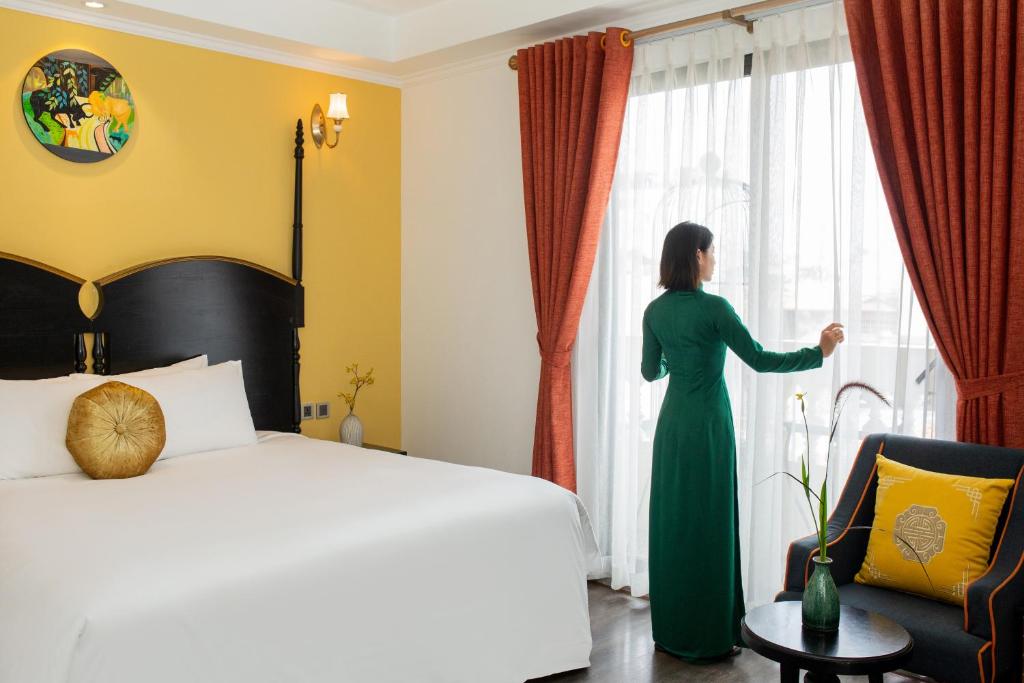 Phòng cho 3 người có Ban Công
