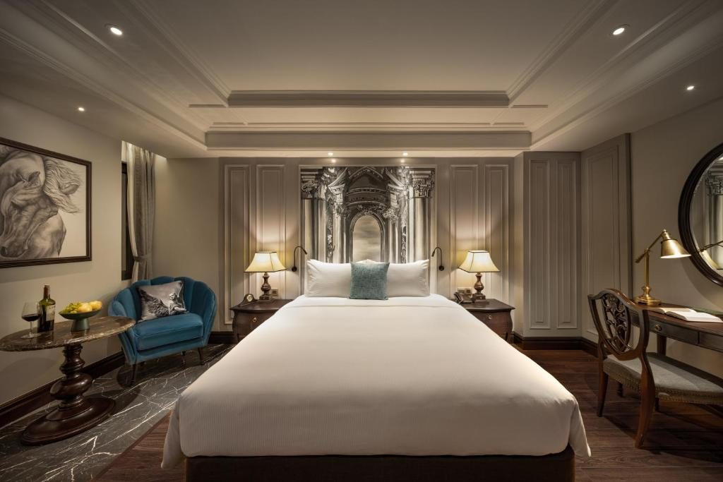 Phòng Giường Đôi Deluxe Có Cửa Sổ Bên Trong