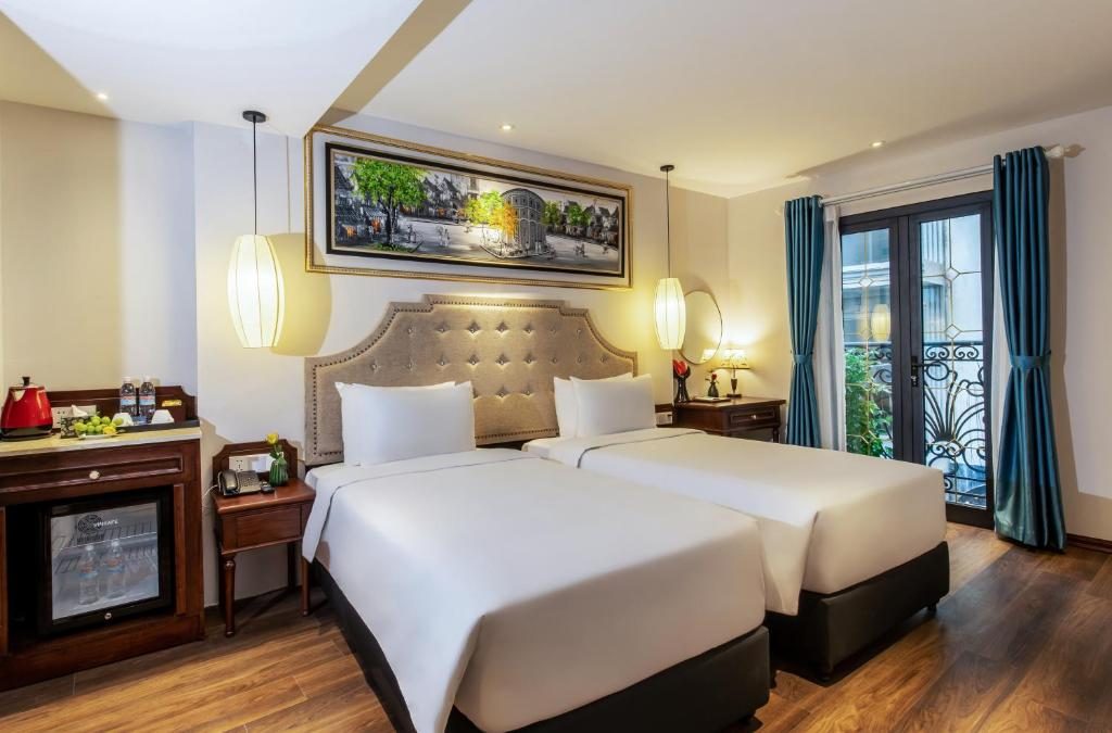Phòng Executive 2 Giường Đơn Có Ban Công