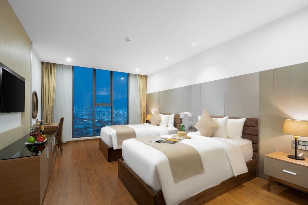 Phòng Premium 2 Giường Đơn Nhìn Ra Toàn Cảnh
