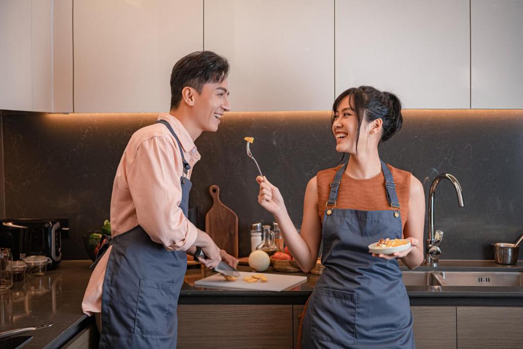 Một Phòng ngủ với Giường cỡ King