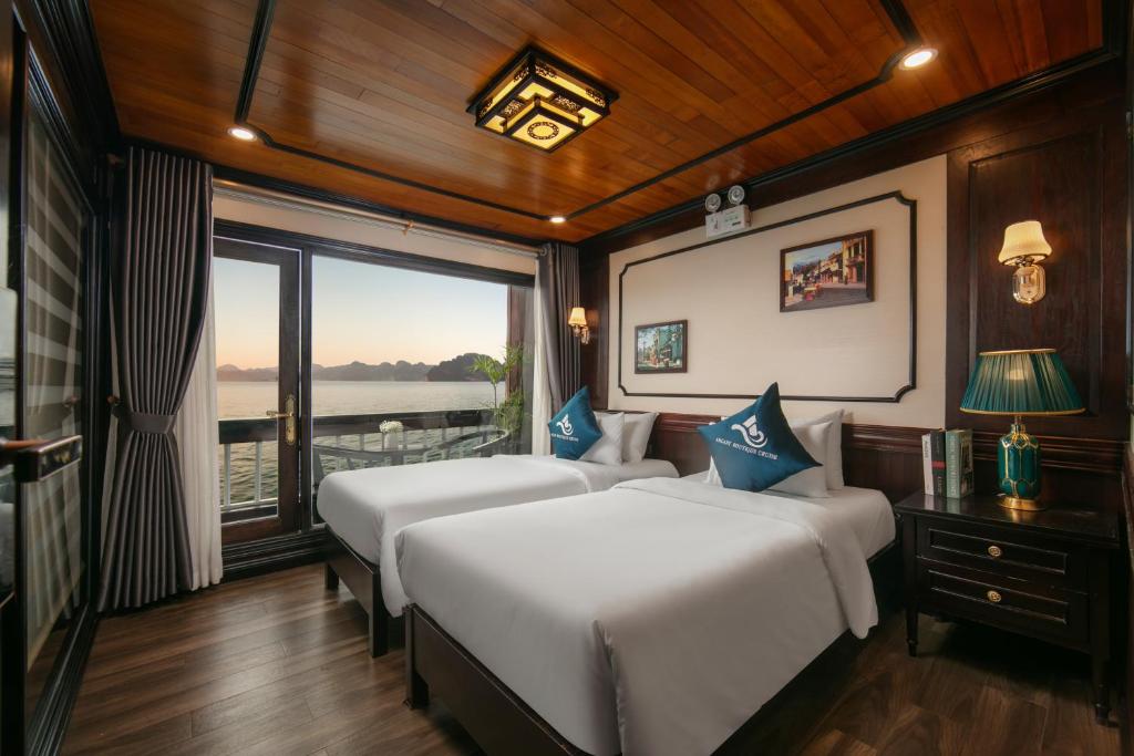 Phòng Deluxe Giường Đôi/2 Giường Đơn Có Ban Công