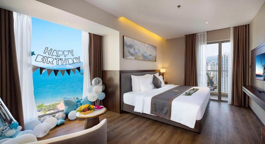 Phòng Có Giường Cỡ King Nhìn Ra Biển
