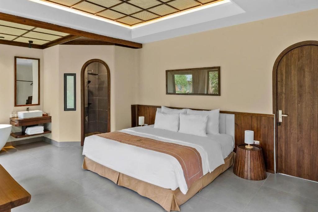 Phòng Có Giường Cỡ King Nhìn Ra Vườn