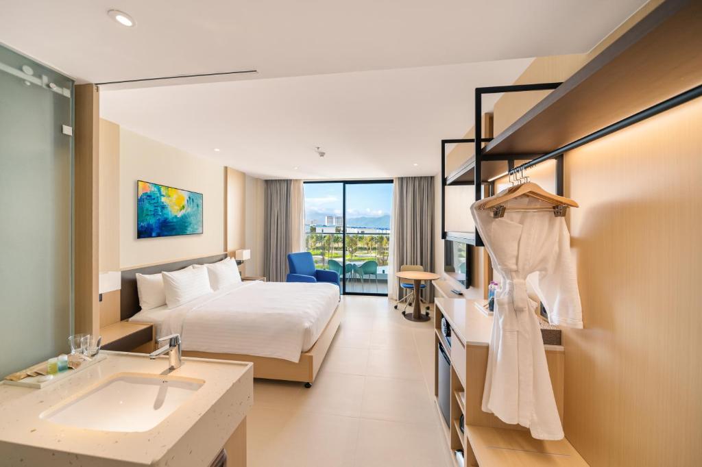 Phòng Deluxe Giường Đôi/2 Giường Đơn Nhìn Ra Biển