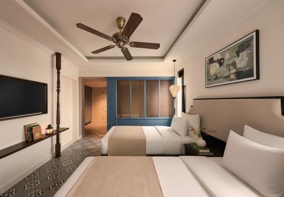 Phòng Premier 2 Giường Đơn Nhìn Ra Vườn