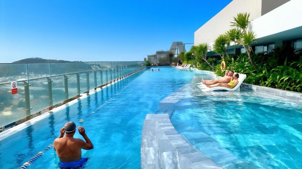 The Sóng Luxury Apartment Vung Tau Sea View – Free Infinity Pool, Gym, Sauna & Kids Pool