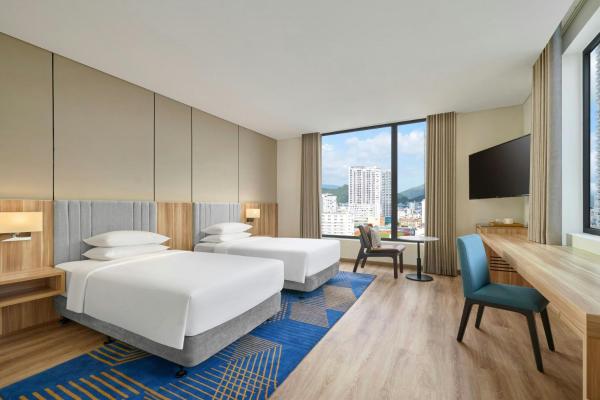 Phòng Premium 2 Giường Đơn Nhìn ra Biển
