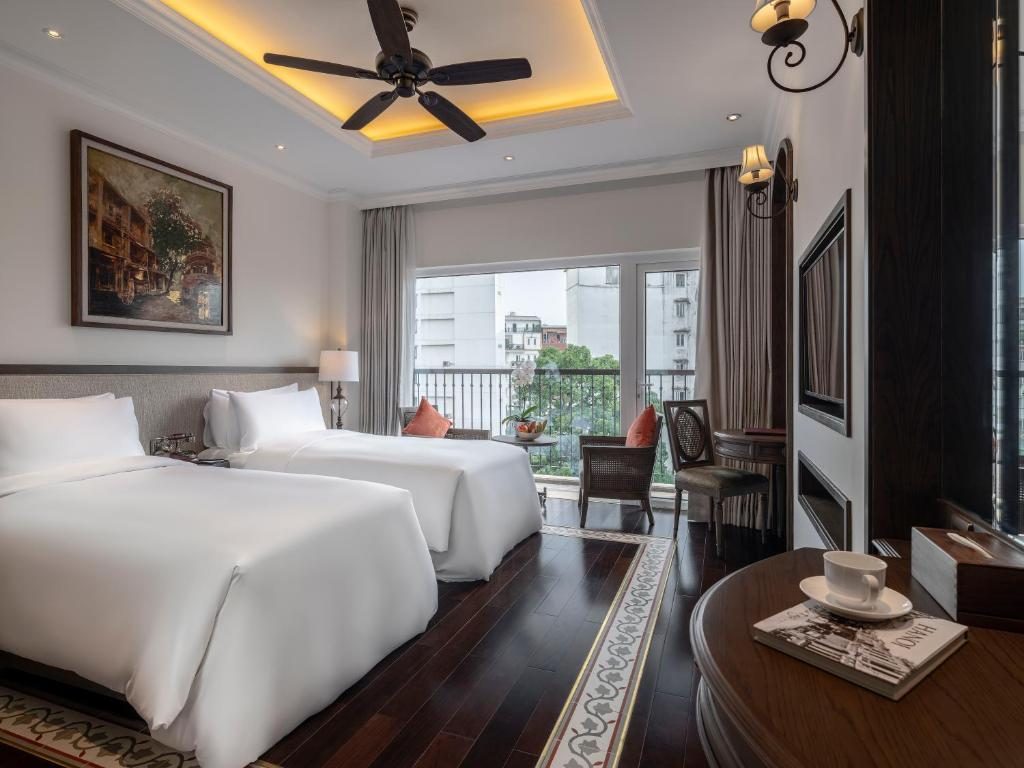 Phòng Deluxe Giường Đôi/2 Giường Đơn Có Ban Công