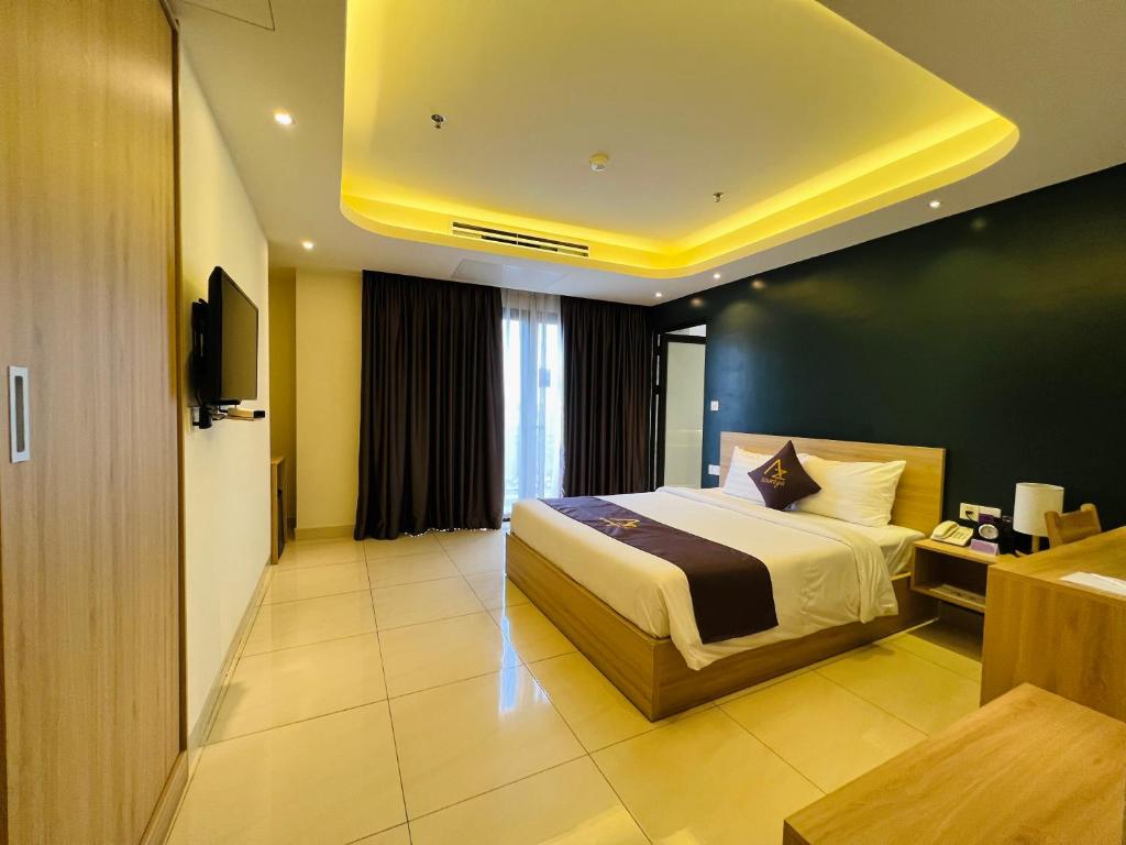 Phòng Giường Đôi Nhìn Ra Hồ Nước