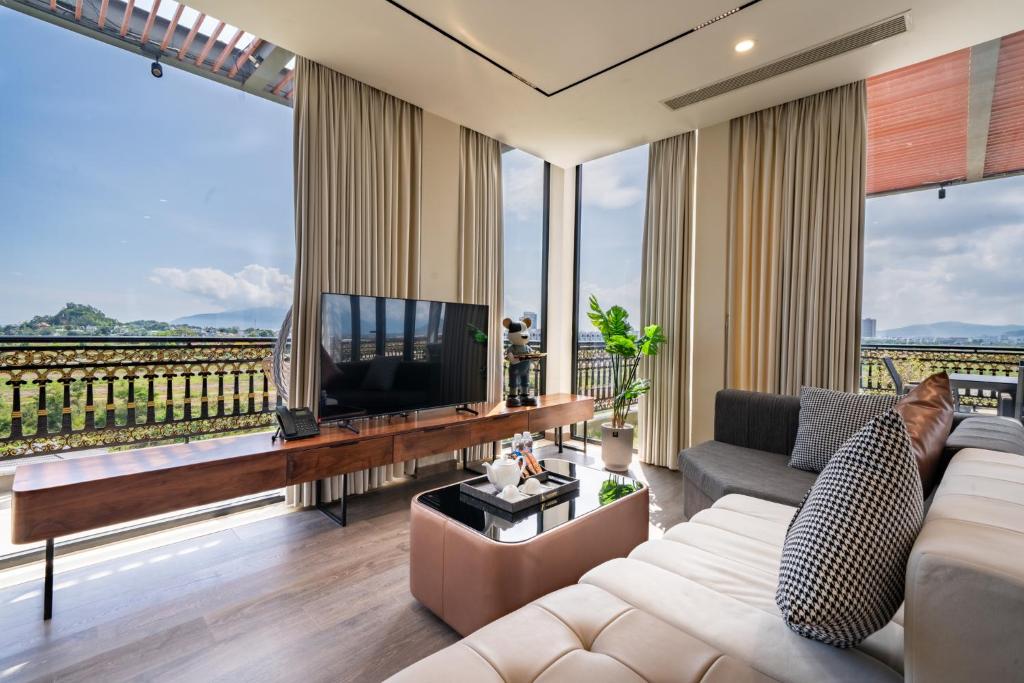 Căn hộ 2 Phòng ngủ với Sân hiên