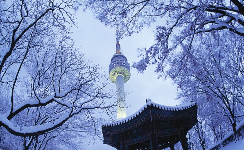 Seoul – Khu trượt tuyết Elysian